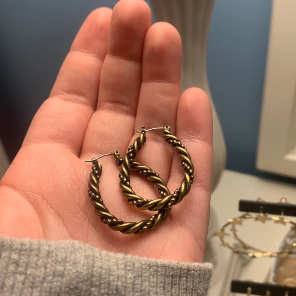 cute hoop earrings